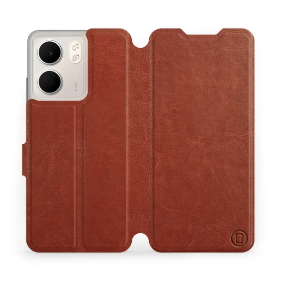Hülle für OPPO A5x - Farbe Brown&Gray