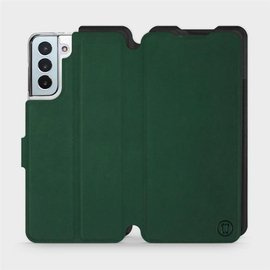 Hülle für Samsung Galaxy S21 Plus - Farbe Grün mit Schwarz