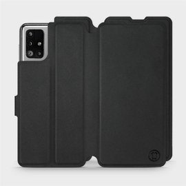 Hülle für Samsung Galaxy M51 - Farbe Schwarz mit Schwarz