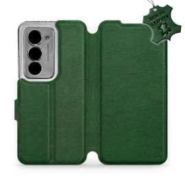Hülle für Xiaomi Redmi 15 - Farbe Green Leather