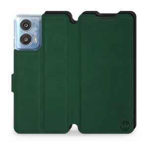 Hülle für Motorola Moto G24 - Farbe Grün mit Schwarz