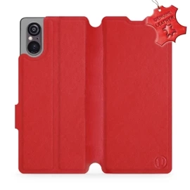 Hülle für Sony Xperia 5 V - Farbe Red Leather