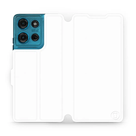 Hülle für Motorola Moto G75 5G - Farbe White&Orange