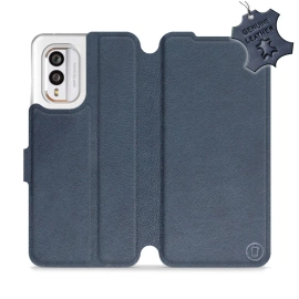 Hülle für Nokia X30 5G - Farbe Blue Leather