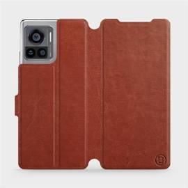 Hülle für Motorola Edge 30 Ultra - Farbe Brown&Gray