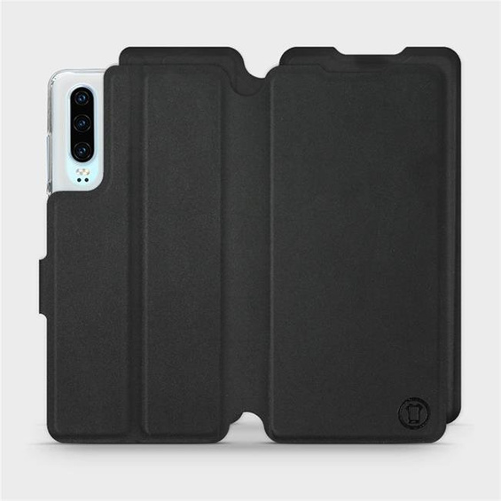 Hülle für Huawei P30 - Farbe Schwarz mit Schwarz