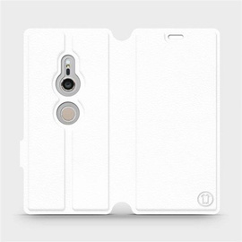Hülle für Sony Xperia XZ2 - Farbe White&Orange