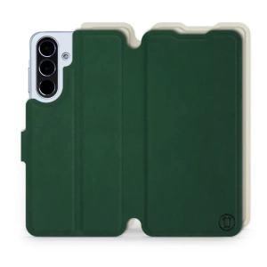 Hülle für Samsung Galaxy A56 5G - Farbe Grün mit Platin