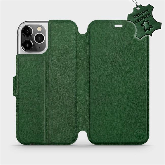 Hülle für Apple iPhone 12 Pro - Farbe Green Leather