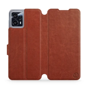 Hülle für Motorola Moto G13 - Farbe Brown&Orange