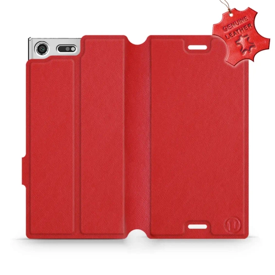 Hülle für Sony Xperia XZ Premium - Farbe Red Leather