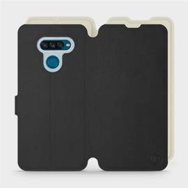 Hülle für LG K50S - Farbe Schwarz mit Platin