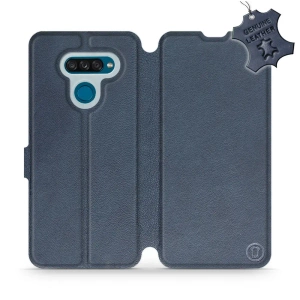 Hülle für LG K50S - Farbe Blue Leather