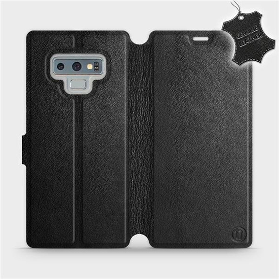Hülle für Samsung Galaxy Note 9 - Farbe Black Leather