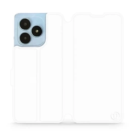 Hülle für Realme Note 50 - Farbe White&Orange