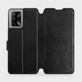 Hülle für OPPO A74 - Farbe Black&Orange