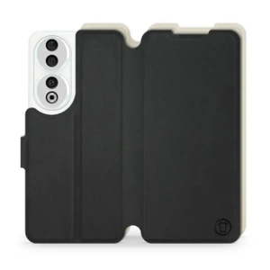 Hülle für Huawei Honor 90 - Farbe Schwarz mit Platin