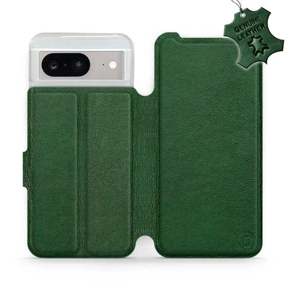 Hülle für Google Pixel 8 - Farbe Green Leather