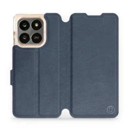 Hülle für Huawei Honor 400 Smart - Farbe Blue Leather