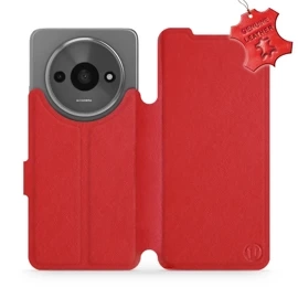 Hülle für Xiaomi Redmi A3 - Farbe Red Leather