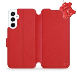 Hülle für Samsung Galaxy M34 5G - Farbe Red Leather