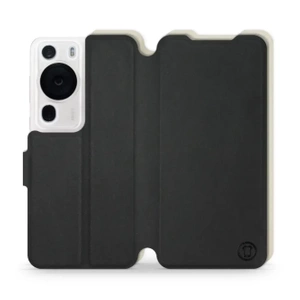 Hülle für Huawei P60 Pro - Farbe Schwarz mit Platin