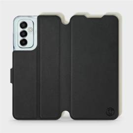 Hülle für Samsung Galaxy M23 5G - Farbe Schwarz mit Platin