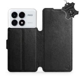Hülle für Xiaomi POCO F6 Pro - Farbe Black Leather