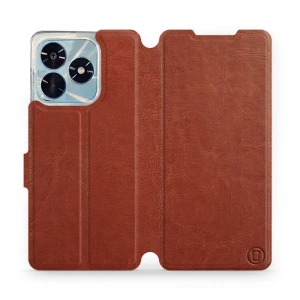 Hülle für Huawei Honor X5c Plus - Farbe Brown&Gray