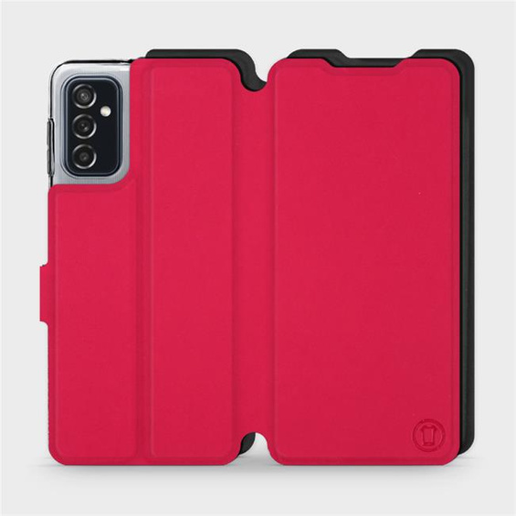 Hülle für Samsung Galaxy M52 5G - Farbe Rot mit Schwarz