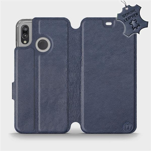 Hülle für Huawei P20 Lite - Farbe Blue Leather