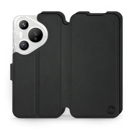 Hülle für Huawei Pura 70 - Farbe Schwarz mit Schwarz