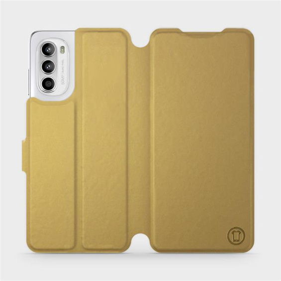 Hülle für Motorola Moto G52 - Farbe Gold&Gray