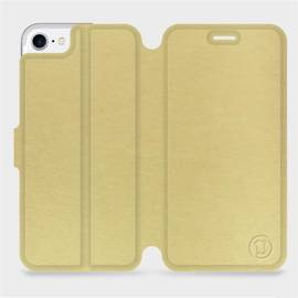 Hülle für Apple iPhone SE 2022 - Farbe Gold&Orange