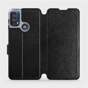 Hülle für Motorola Moto E40 - Farbe Black&Gray