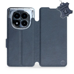 Hülle für Xiaomi Redmi Note 14 Pro 5G - Farbe Blue Leather