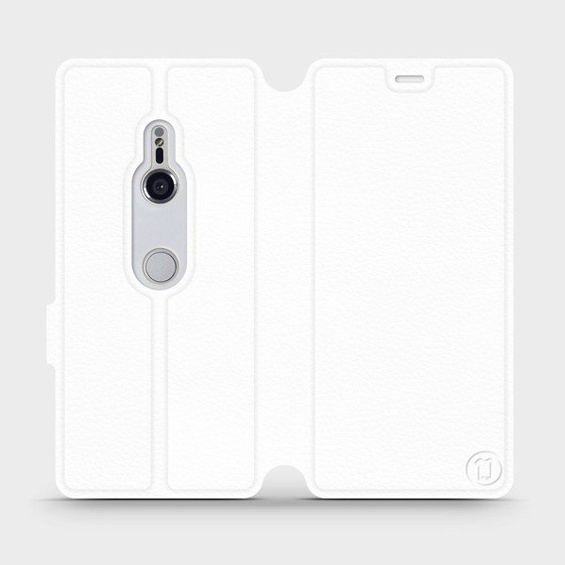 Hülle für Sony Xperia XZ3 - Farbe White&Orange