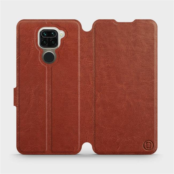 Hülle für Xiaomi Redmi Note 9 - Farbe Brown&Gray