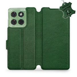 Hülle für Motorola Edge 60 - Farbe Green Leather