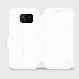 Hülle für Samsung Galaxy S7 Edge - Farbe White&Gray