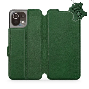 Hülle für Xiaomi 11 Lite 5G NE - Farbe Green Leather