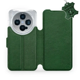 Hülle für Vivo X300 - Farbe Green Leather