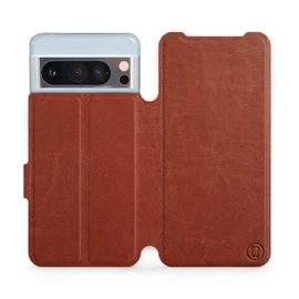 Hülle für Google Pixel 8 Pro - Farbe Brown&Orange