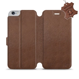 Hülle für Apple iPhone 6s Plus - Farbe Brown Leather