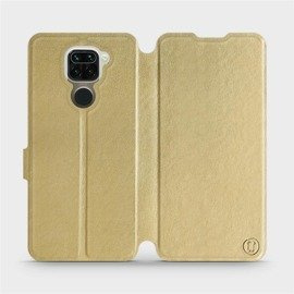 Hülle für Xiaomi Redmi Note 9 - Farbe Gold&Orange