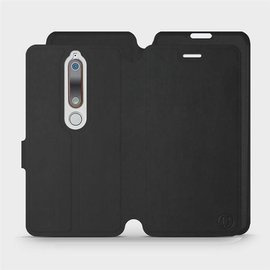 Hülle für Nokia 6.1 - Farbe Schwarz mit Schwarz