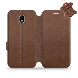 Hülle für Samsung Galaxy J5 2017 - Farbe Brown Leather