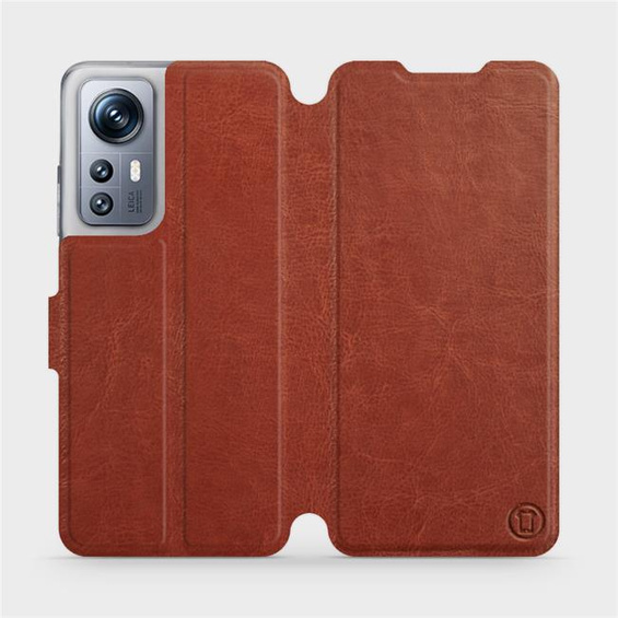 Hülle für Xiaomi 12S - Farbe Brown&Orange