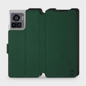 Hülle für Motorola Edge 30 Ultra - Farbe Grün mit Schwarz