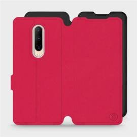 Hülle für OnePlus 7 Pro - Farbe Rot mit Schwarz